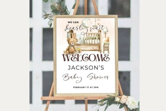 Baby Shower Welcome Template 81