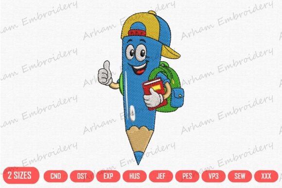 Cute School Pencil