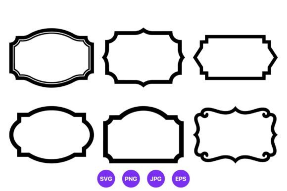 Ornamental Vintage Frame Borders Vector