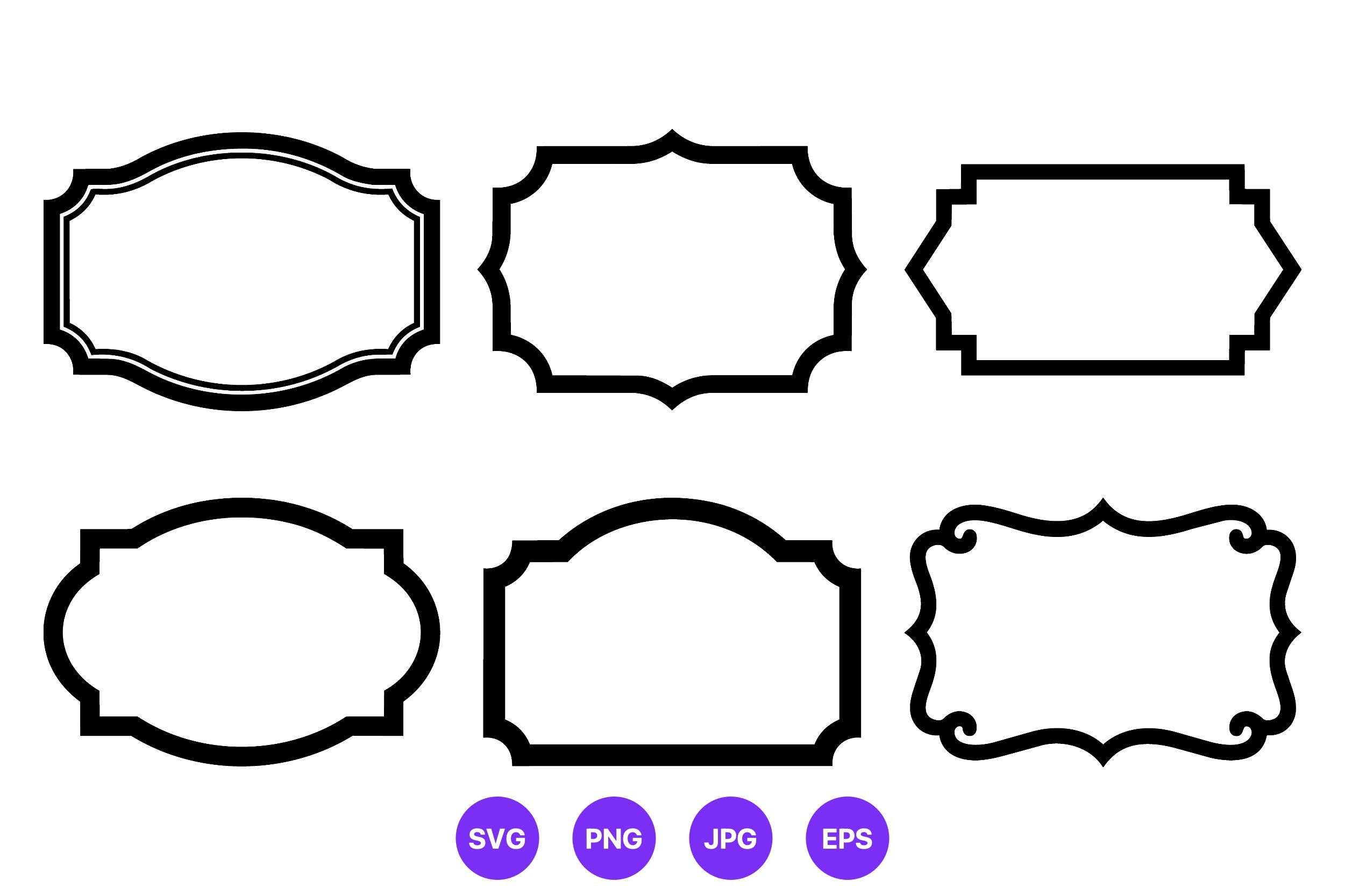 Ornamental Vintage Frame Borders Vector