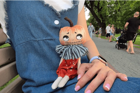 Halloween Rag Doll Sewing Pattern
