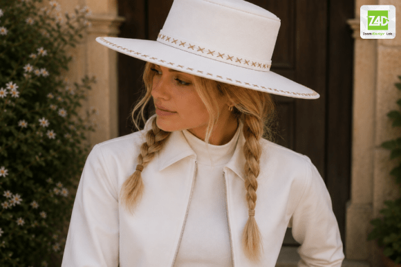women's wide brim hat sewing pattern