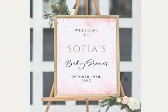 Baby Shower Welcome Sign Template 28