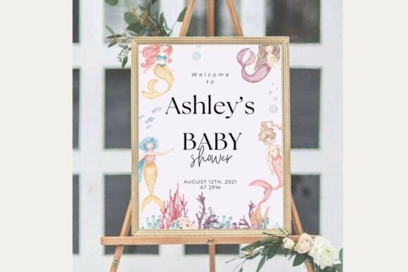 Baby Shower Welcome Sign Template 35