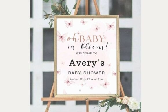 Baby Shower Welcome Sign Template 51