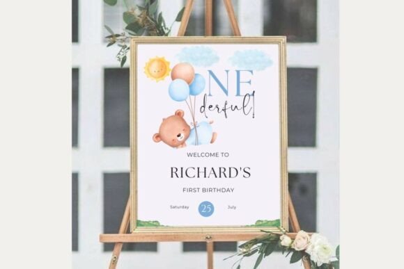 Baby Shower Welcome Sign Template 65