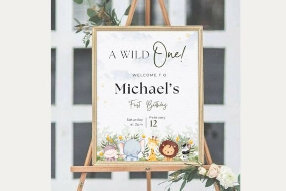 Baby Shower Welcome Sign Template 69