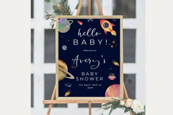 Baby Shower Welcome Sign Template 72