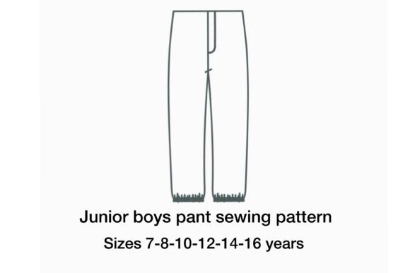 Boys Pants Sewing Pattern
