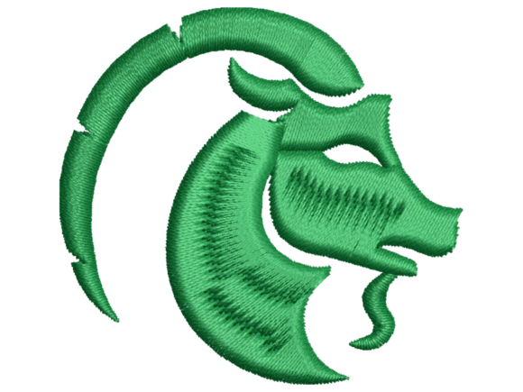 Capricorn Zodiac Machine Embroidery