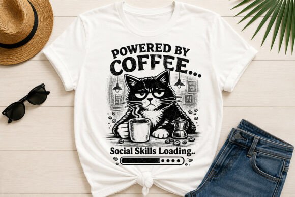 Coffee Cat PNG