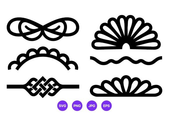 Decorative Borders and Flourish Vector