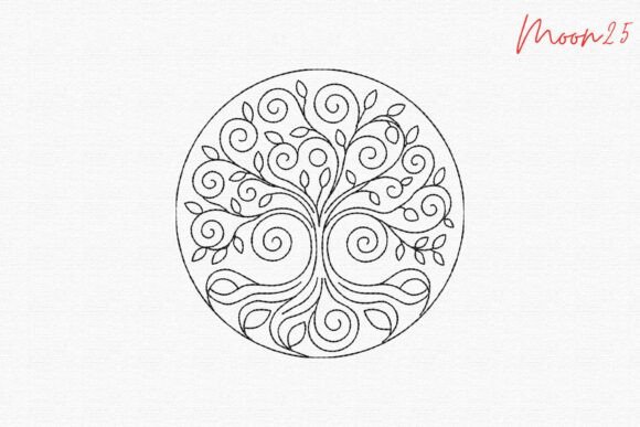 Floral Tree Circle