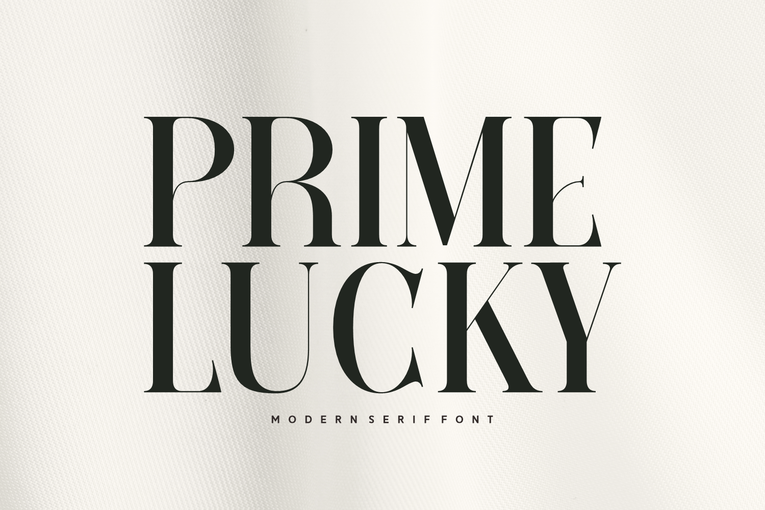 Prime Lucky Font - photo 1