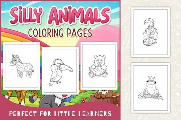Silly Animals Coloring Pages