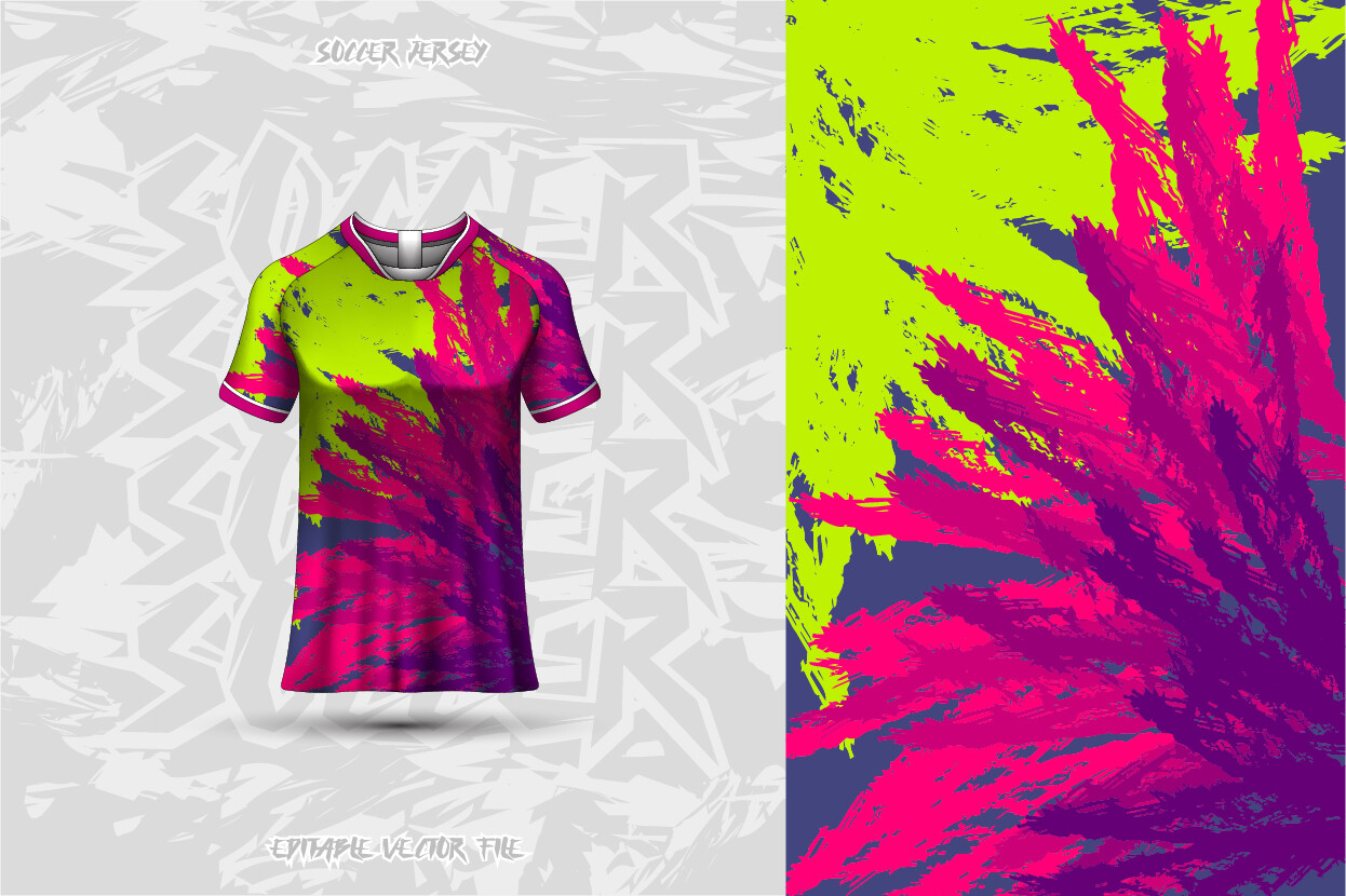 Sports Jersey Design Vector 80