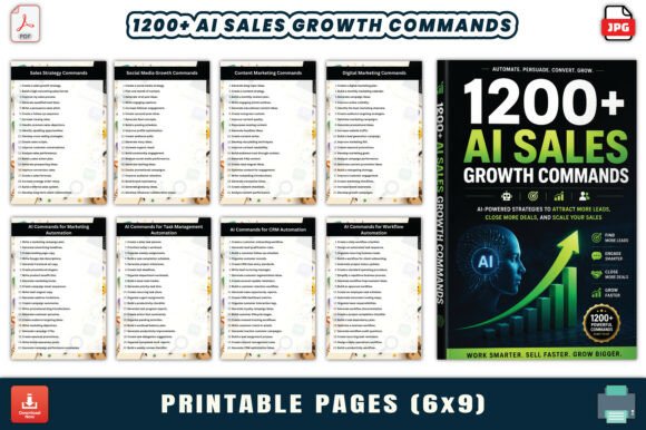 1200+ AI Sales Growth Commands