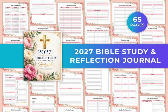 2027 Bible Study & Reflection Journal