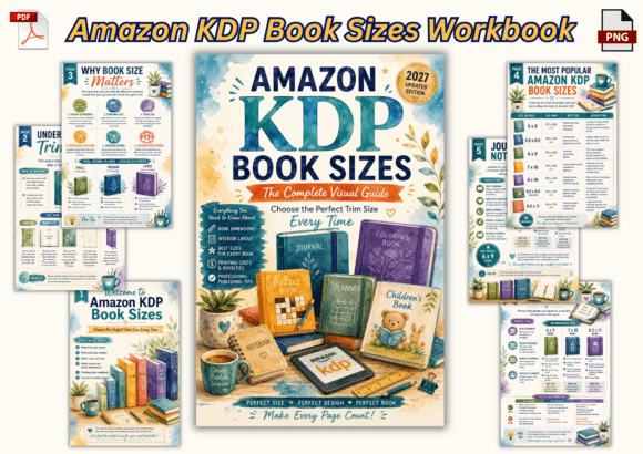 Amazon KDP Book Sizes Workbook