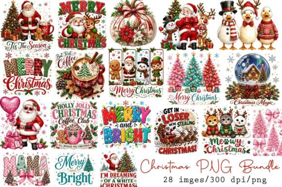 Christmas PNG Bundle
