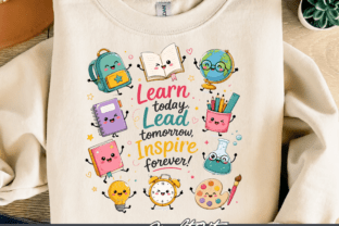 Learn Lead Inspire Forever PNG Graphic by Craftcity · Creative Fabrica