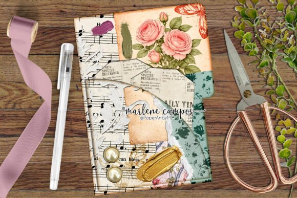 Mixed Media Journal Insert Folder