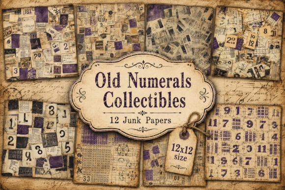 Old Numerals Collectibles Junk