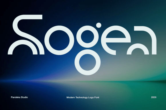 Sogea Fuentes Sans Serif Fuente Por pandekastudio