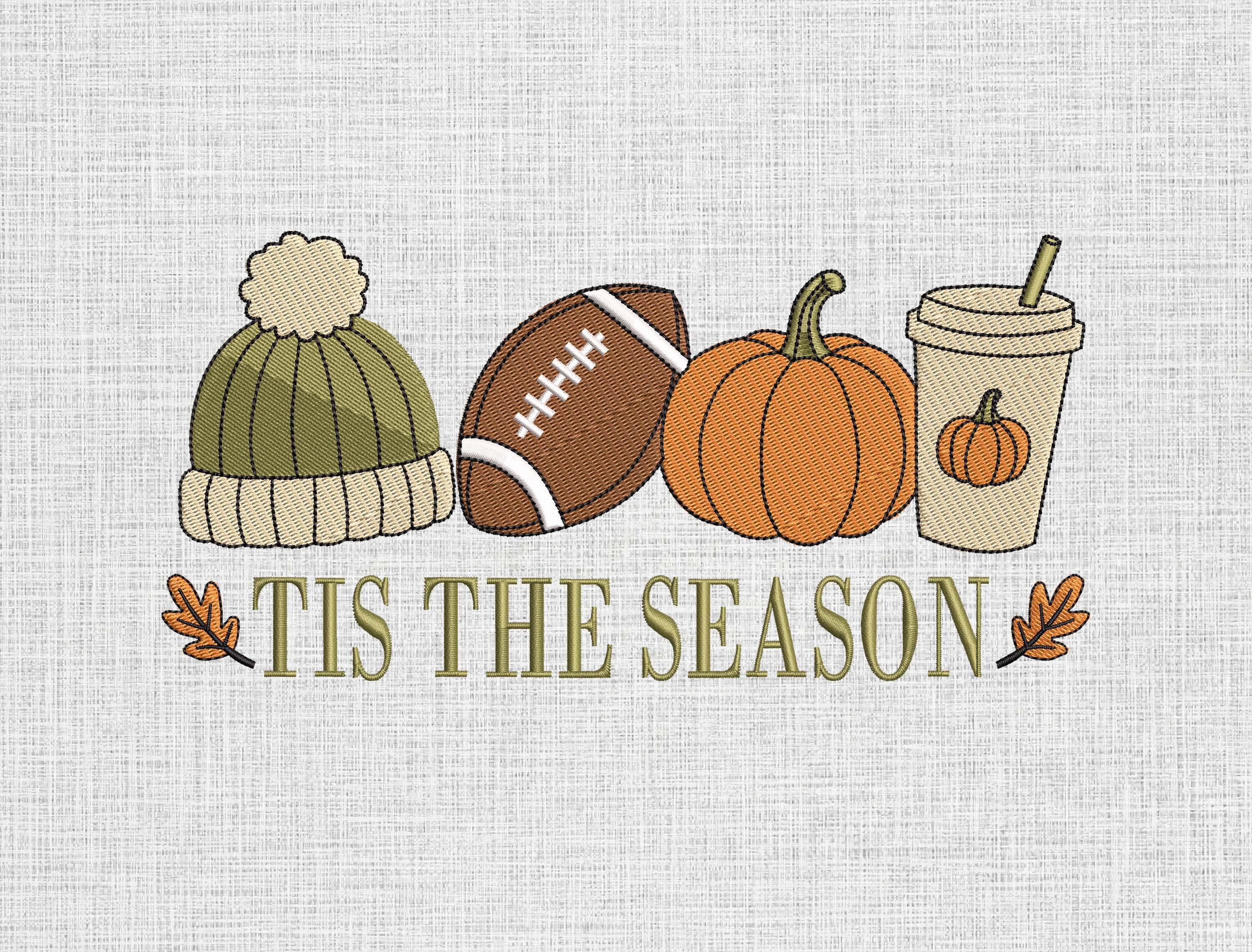 Tis the Season Embroidery Design