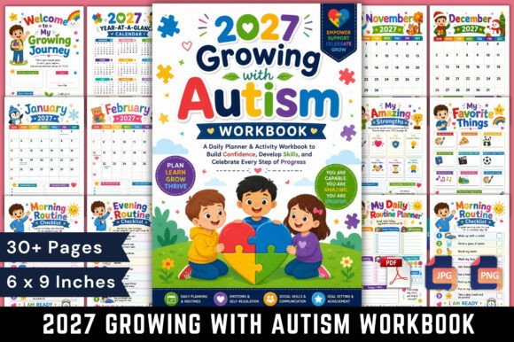 2027 Growing with Autism Workbook