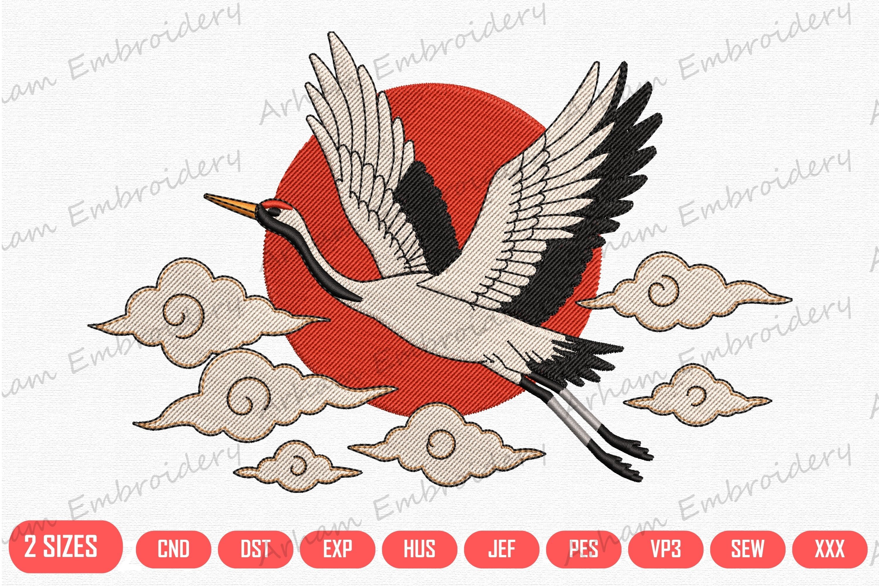 Japanese Flying Crane