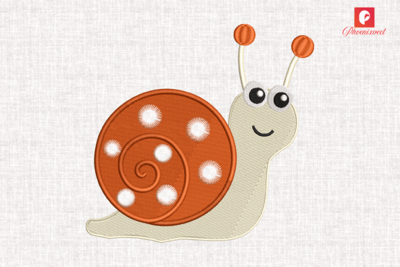 Kawaii Cute Snail