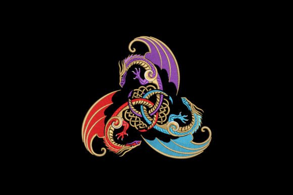 Mythical Celtic Dragons