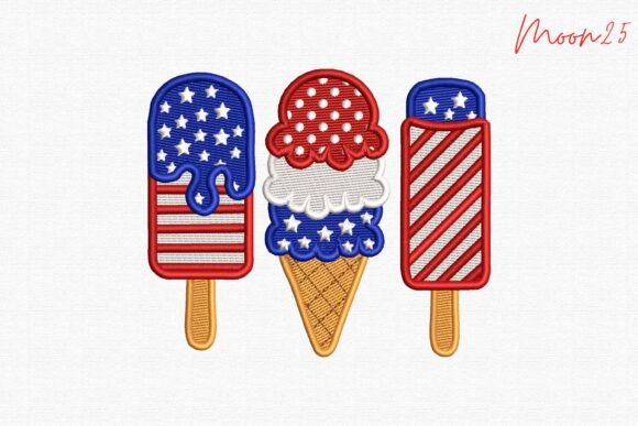 Patriotic Ice Cream