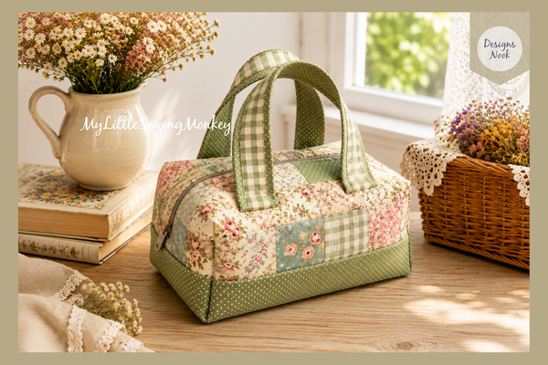 Easy Mini Duffel Bag Sewing Project