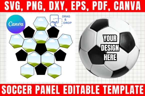 Soccer Panel Editable Template