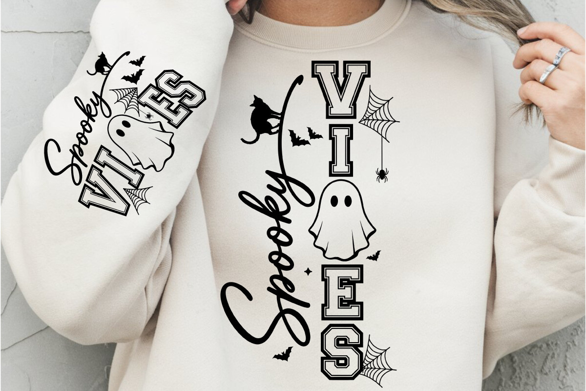Spooky Vibes PNG, Trending Halloween PNG