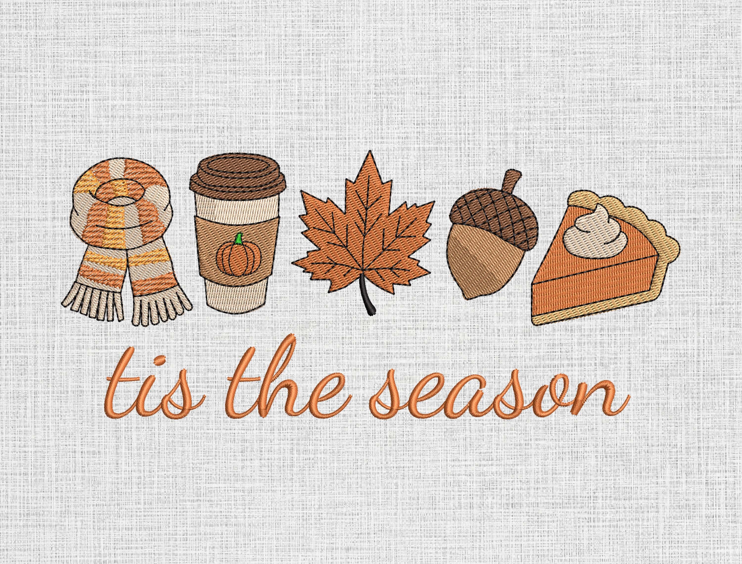 'Tis the Season Embroidery Design