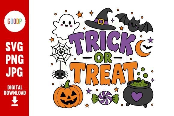 Trick or Treat Halloween SVG