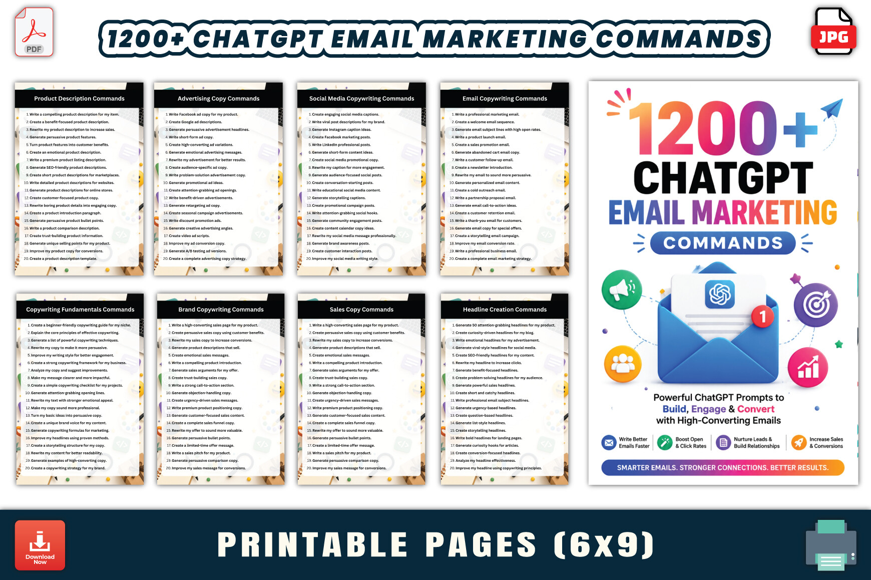 1200+ ChatGPT Email Marketing Commands