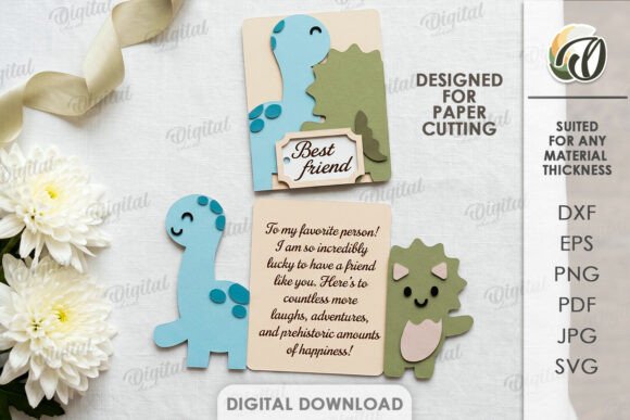 3D Animals Greeting Card Paper Cut
