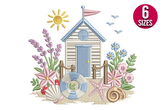 Beach Cottage | Coastal Floral