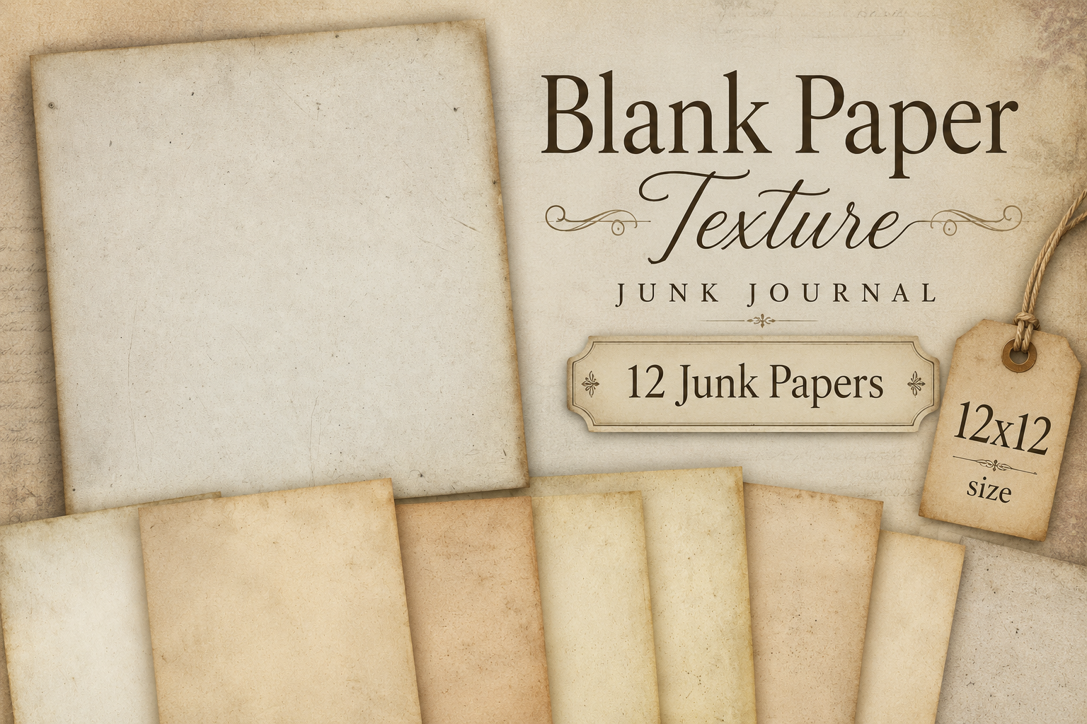 Blank Paper Texture