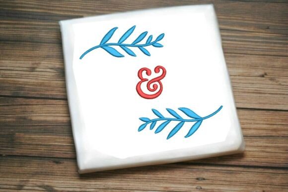 Bridal Branch Ampersand Border
