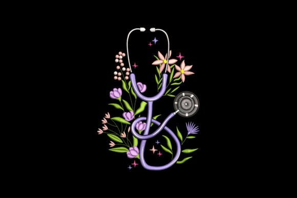 Floral Stethoscope