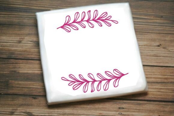 Leafy Branch Split Border Frame