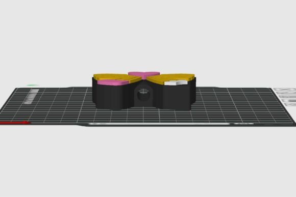 Pencil Bow Straw Topper STL - 3D Printable Digital Download - Image 6