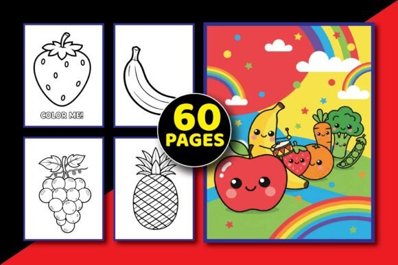 Simple Fruits & Veggies for Toddler