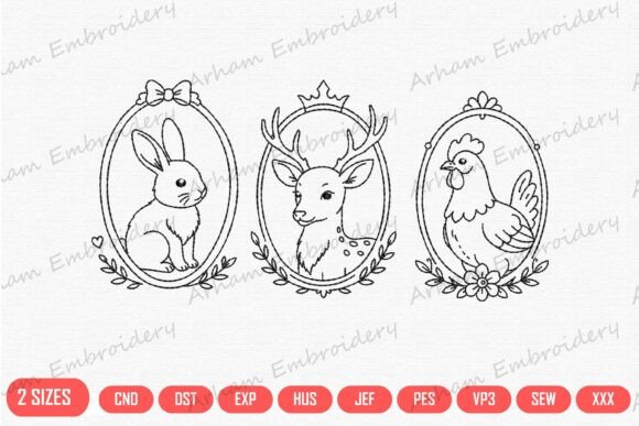 Woodland Animal Portrait
