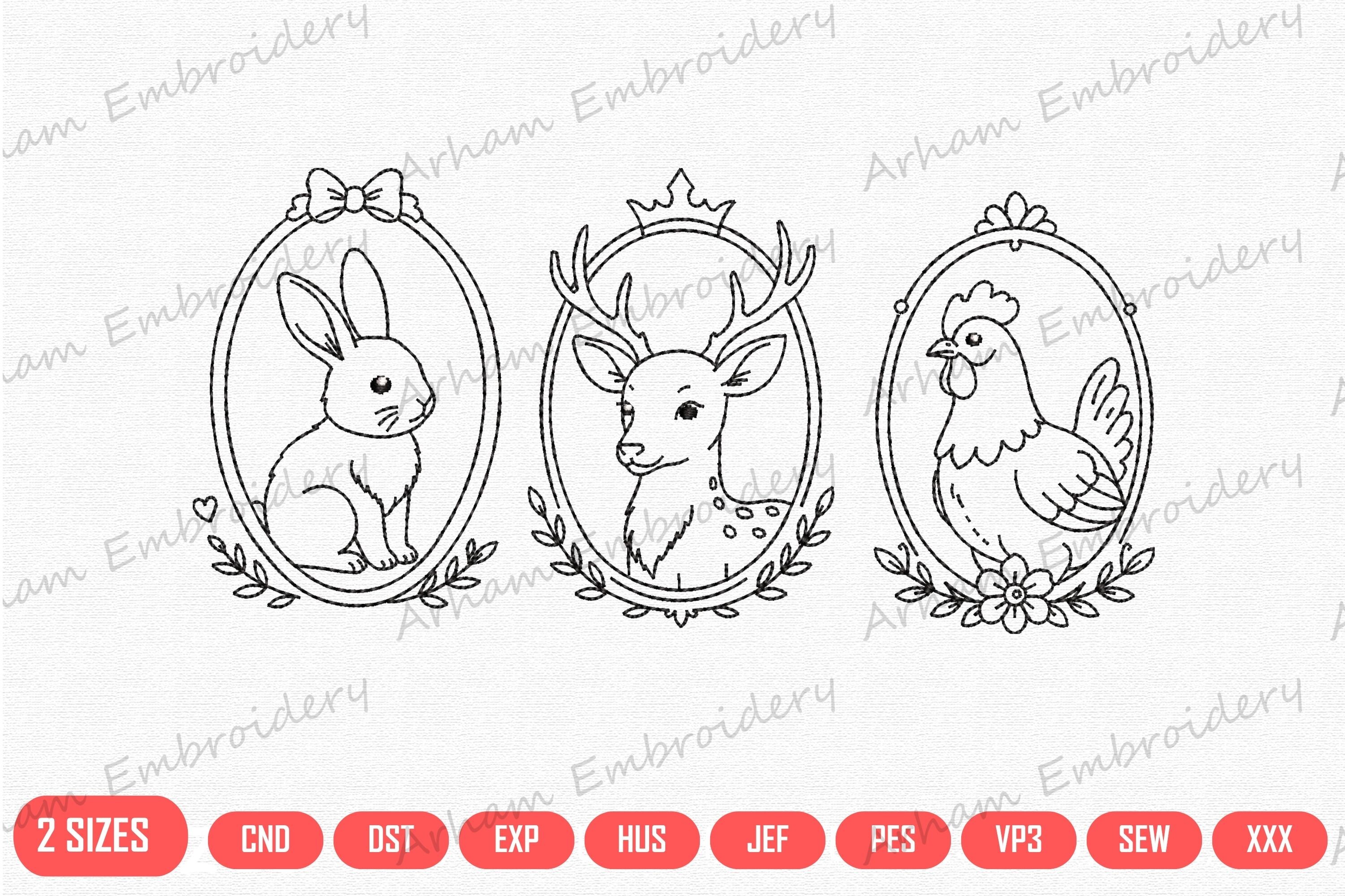 Woodland Animal Portrait